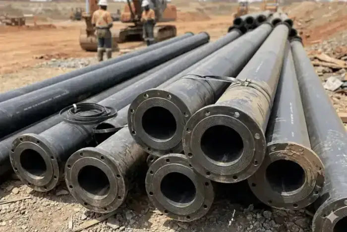Tubulações PEAD para transporte de rejeitos em mineração